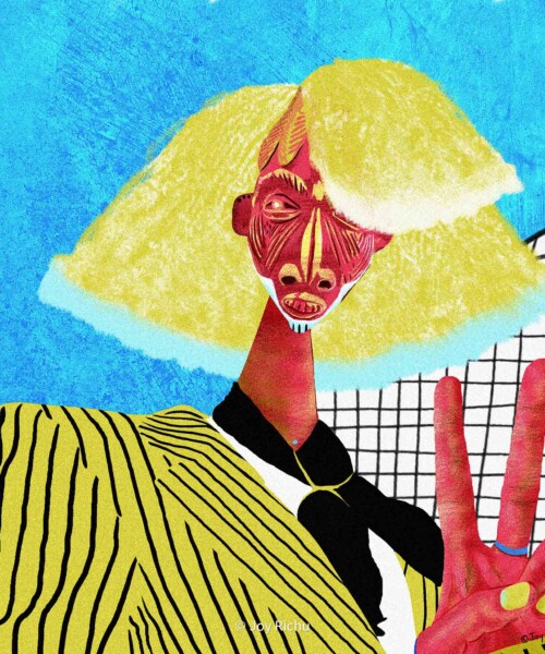Piece 1/24 from Joy Richu's Mwanamke series