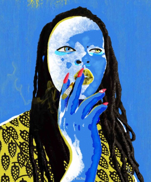 Piece 7/24 from Joy Richu's Mwanamke series