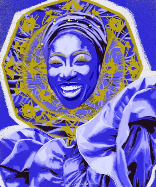 Piece 8/24 from Joy Richu's Mwanamke series