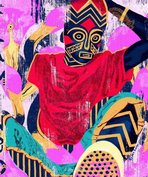 Piece 20/24 from Joy Richu's Mwanamke series